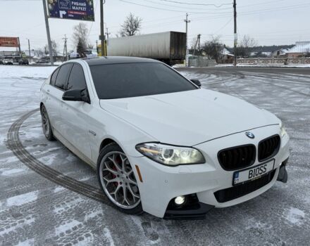 Белый БМВ 5 Серия, объемом двигателя 3 л и пробегом 160 тыс. км за 17500 $, фото 1 на Automoto.ua