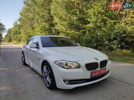 Белый БМВ 5 Серия, объемом двигателя 2 л и пробегом 223 тыс. км за 11350 $, фото 1 на Automoto.ua