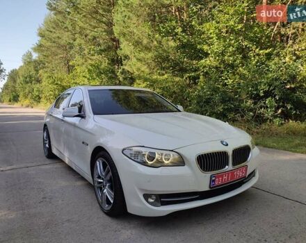 Білий БМВ 5 Серія, об'ємом двигуна 2 л та пробігом 223 тис. км за 11350 $, фото 1 на Automoto.ua