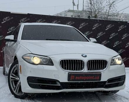 Белый БМВ 5 Серия, объемом двигателя 2 л и пробегом 259 тыс. км за 13500 $, фото 1 на Automoto.ua