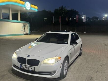 Белый БМВ 5 Серия, объемом двигателя 2 л и пробегом 225 тыс. км за 15500 $, фото 1 на Automoto.ua