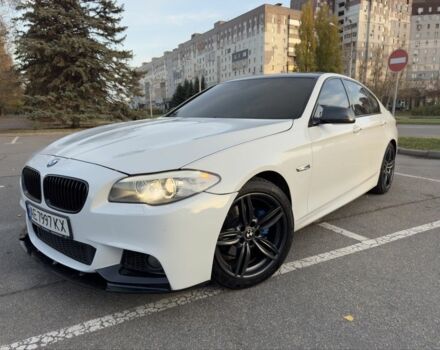 Белый БМВ 5 Серия, объемом двигателя 2 л и пробегом 260 тыс. км за 13500 $, фото 1 на Automoto.ua