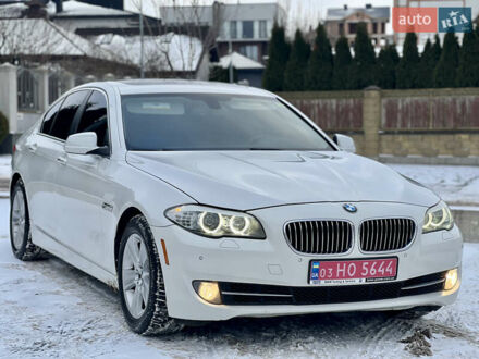 Білий БМВ 5 Серія, об'ємом двигуна 2 л та пробігом 167 тис. км за 12999 $, фото 1 на Automoto.ua