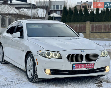 Белый БМВ 5 Серия, объемом двигателя 2 л и пробегом 167 тыс. км за 12999 $, фото 1 на Automoto.ua