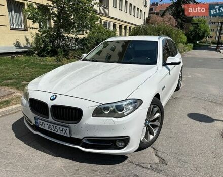 Белый БМВ 5 Серия, объемом двигателя 2 л и пробегом 280 тыс. км за 15000 $, фото 1 на Automoto.ua