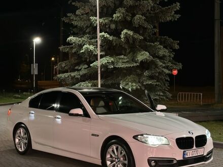 Белый БМВ 5 Серия, объемом двигателя 2 л и пробегом 173 тыс. км за 4500 $, фото 1 на Automoto.ua