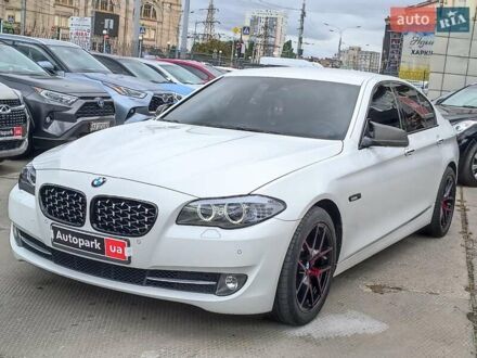 Білий БМВ 5 Серія, об'ємом двигуна 2 л та пробігом 213 тис. км за 13790 $, фото 1 на Automoto.ua