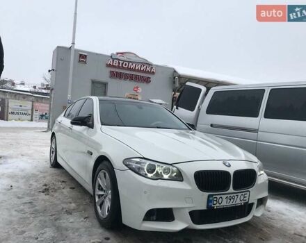 Білий БМВ 5 Серія, об'ємом двигуна 2 л та пробігом 215 тис. км за 13500 $, фото 1 на Automoto.ua