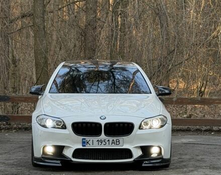 Белый БМВ 5 Серия, объемом двигателя 3 л и пробегом 180 тыс. км за 15550 $, фото 1 на Automoto.ua