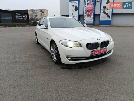 Білий БМВ 5 Серія, об'ємом двигуна 2 л та пробігом 223 тис. км за 11500 $, фото 1 на Automoto.ua