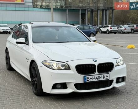 Белый БМВ 5 Серия, объемом двигателя 2.98 л и пробегом 145 тыс. км за 19900 $, фото 1 на Automoto.ua