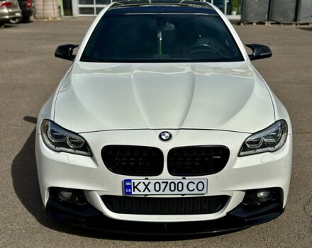 Белый БМВ 5 Серия, объемом двигателя 3 л и пробегом 203 тыс. км за 15500 $, фото 1 на Automoto.ua