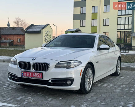Белый БМВ 5 Серия, объемом двигателя 2 л и пробегом 161 тыс. км за 13650 $, фото 1 на Automoto.ua