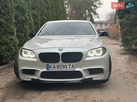 Белый БМВ 5 Серия, объемом двигателя 2 л и пробегом 180 тыс. км за 15700 $, фото 1 на Automoto.ua