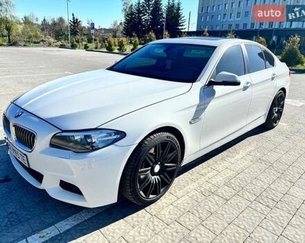 Белый БМВ 5 Серия, объемом двигателя 2 л и пробегом 187 тыс. км за 13100 $, фото 1 на Automoto.ua