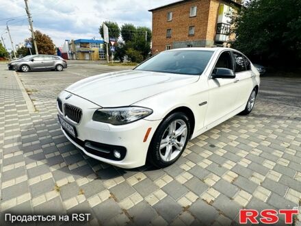 Белый БМВ 5 Серия, объемом двигателя 2 л и пробегом 195 тыс. км за 18500 $, фото 1 на Automoto.ua