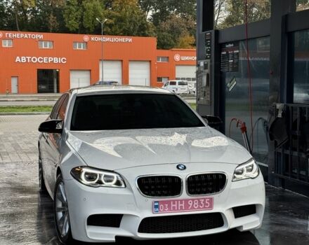 Белый БМВ 5 Серия, объемом двигателя 3 л и пробегом 224 тыс. км за 16600 $, фото 1 на Automoto.ua