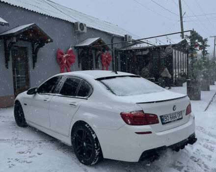 Белый БМВ 5 Серия, объемом двигателя 2.98 л и пробегом 177 тыс. км за 17000 $, фото 1 на Automoto.ua