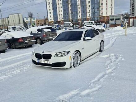Белый БМВ 5 Серия, объемом двигателя 2 л и пробегом 260 тыс. км за 15500 $, фото 1 на Automoto.ua