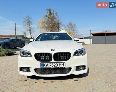 Белый БМВ 5 Серия, объемом двигателя 2 л и пробегом 218 тыс. км за 17500 $, фото 1 на Automoto.ua