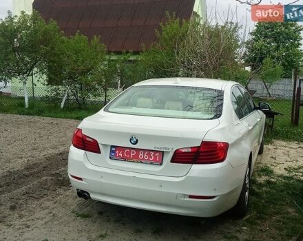 Белый БМВ 5 Серия, объемом двигателя 2 л и пробегом 227 тыс. км за 12300 $, фото 1 на Automoto.ua