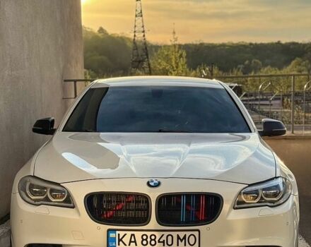 Белый БМВ 5 Серия, объемом двигателя 2 л и пробегом 211 тыс. км за 15800 $, фото 1 на Automoto.ua