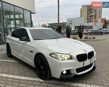 Белый БМВ 5 Серия, объемом двигателя 2 л и пробегом 165 тыс. км за 15500 $, фото 1 на Automoto.ua