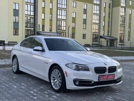 Белый БМВ 5 Серия, объемом двигателя 2 л и пробегом 162 тыс. км за 12200 $, фото 1 на Automoto.ua