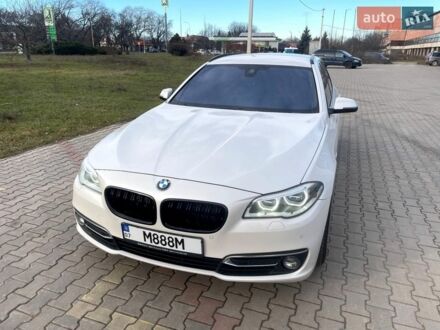 Белый БМВ 5 Серия, объемом двигателя 2 л и пробегом 209 тыс. км за 17000 $, фото 1 на Automoto.ua
