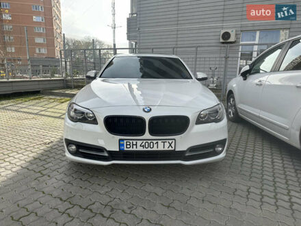 Белый БМВ 5 Серия, объемом двигателя 2 л и пробегом 195 тыс. км за 14300 $, фото 1 на Automoto.ua