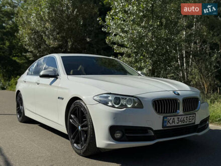 Білий БМВ 5 Серія, об'ємом двигуна 2 л та пробігом 123 тис. км за 18500 $, фото 1 на Automoto.ua