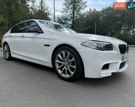 Белый БМВ 5 Серия, объемом двигателя 2 л и пробегом 154 тыс. км за 15500 $, фото 1 на Automoto.ua