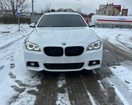 Белый БМВ 5 Серия, объемом двигателя 2 л и пробегом 158 тыс. км за 15500 $, фото 1 на Automoto.ua
