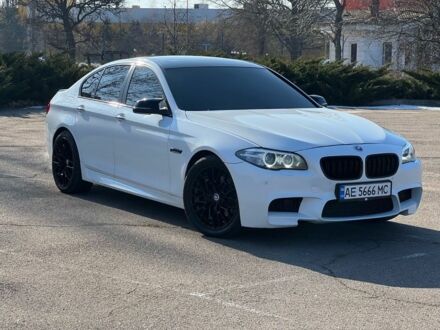 Белый БМВ 5 Серия, объемом двигателя 2 л и пробегом 172 тыс. км за 15999 $, фото 1 на Automoto.ua