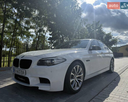 Белый БМВ 5 Серия, объемом двигателя 2 л и пробегом 153 тыс. км за 16500 $, фото 1 на Automoto.ua