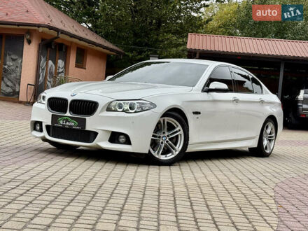 Белый БМВ 5 Серия, объемом двигателя 2 л и пробегом 195 тыс. км за 20500 $, фото 1 на Automoto.ua