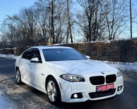 Белый БМВ 5 Серия, объемом двигателя 2 л и пробегом 160 тыс. км за 14000 $, фото 1 на Automoto.ua
