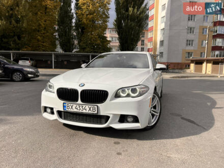 Белый БМВ 5 Серия, объемом двигателя 2.99 л и пробегом 202 тыс. км за 18000 $, фото 1 на Automoto.ua