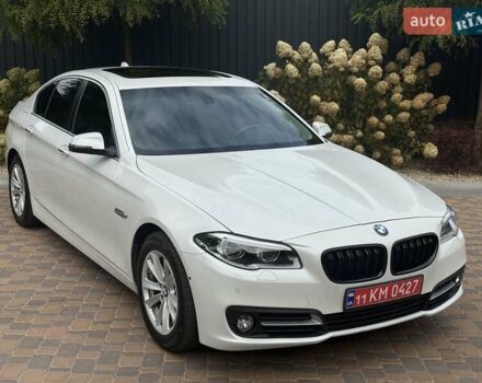 Белый БМВ 5 Серия, объемом двигателя 2 л и пробегом 170 тыс. км за 15800 $, фото 1 на Automoto.ua