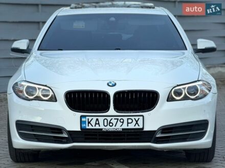 Белый БМВ 5 Серия, объемом двигателя 2 л и пробегом 109 тыс. км за 17800 $, фото 1 на Automoto.ua