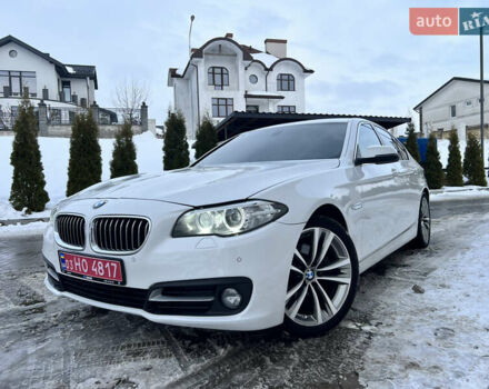 Белый БМВ 5 Серия, объемом двигателя 2 л и пробегом 175 тыс. км за 14900 $, фото 1 на Automoto.ua