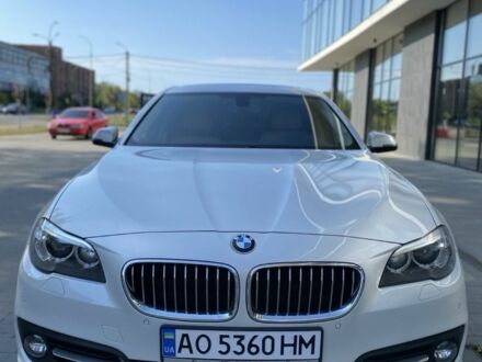 БМВ 5 Серія 2015 у Ужгороді на Automoto.ua Білий БМВ 5 Серія, об'ємом двигуна 2 л та пробігом 147 тис. км за 17000 $, фото 1 на Automoto.ua