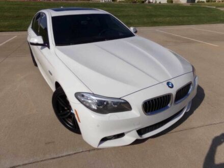 Белый БМВ 5 Серия, объемом двигателя 3 л и пробегом 74 тыс. км за 13400 $, фото 1 на Automoto.ua