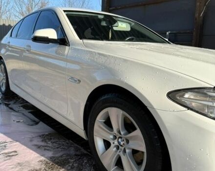 Белый БМВ 5 Серия, объемом двигателя 2 л и пробегом 175 тыс. км за 16500 $, фото 1 на Automoto.ua