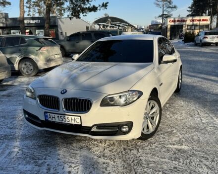 Белый БМВ 5 Серия, объемом двигателя 2 л и пробегом 198 тыс. км за 14800 $, фото 1 на Automoto.ua