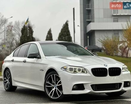 Белый БМВ 5 Серия, объемом двигателя 3 л и пробегом 156 тыс. км за 18500 $, фото 1 на Automoto.ua