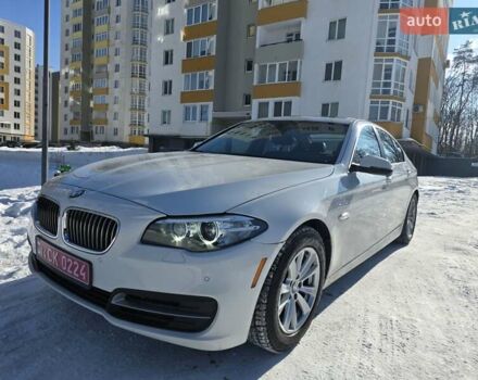 Белый БМВ 5 Серия, объемом двигателя 2 л и пробегом 150 тыс. км за 14100 $, фото 1 на Automoto.ua