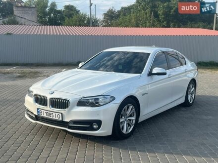 Білий БМВ 5 Серія, об'ємом двигуна 2 л та пробігом 133 тис. км за 20500 $, фото 1 на Automoto.ua