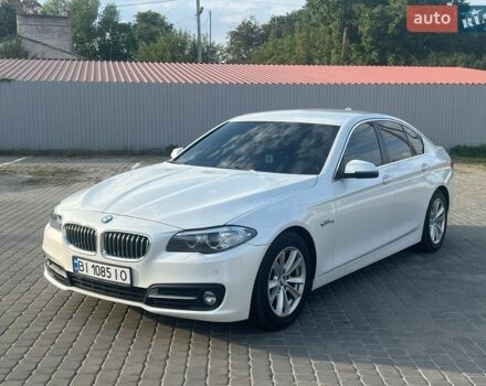 Белый БМВ 5 Серия, объемом двигателя 2 л и пробегом 133 тыс. км за 20500 $, фото 1 на Automoto.ua