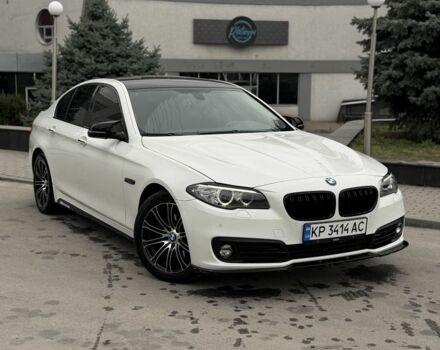 Белый БМВ 5 Серия, объемом двигателя 2 л и пробегом 130 тыс. км за 15500 $, фото 1 на Automoto.ua